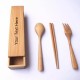 engrave chopsticks fork spoon box set made by beech wood