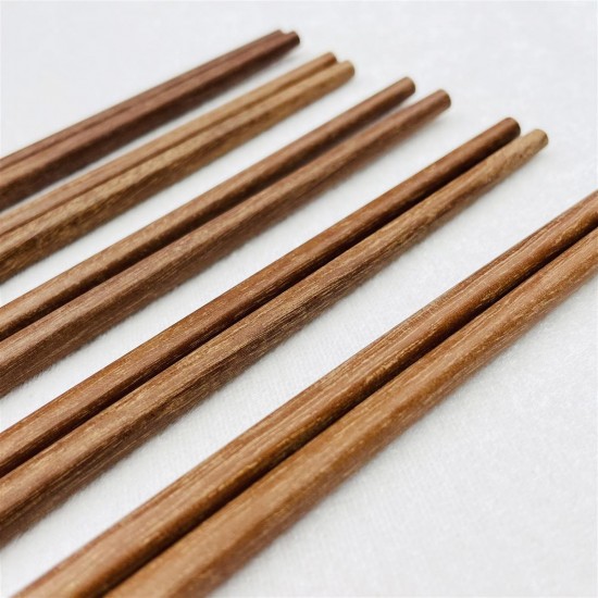 custom wedding chopsticks with silk made by pau ferro wood MOQ 50 pieces