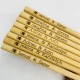 Custom wedding chopsticks with silk sleeves made by Dalbergia wood MOQ 50 pieces