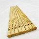 Custom wedding chopsticks with silk sleeves made by Dalbergia wood MOQ 50 pieces