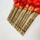 engrave chicken-wing wood wedding chopsticks with silk sleeves MOQ 50 pieces